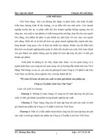 Tổ chức kế toán chi phí sản xuất và tính giá thành sản phẩm tại công ty cổ phần linh gas việt nam