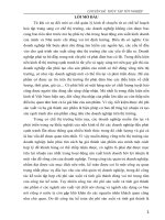 Hoàn thiện công tác kế toán tập hợp chi phí sản xuất và tính giá thành sản phẩm ở công ty cổ phần xuất nhập khẩu và xây dựng nam á