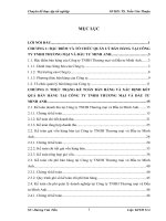 Hoàn thiện kế toán bán hàng và xác định kết quả bán hàng tại công ty tnhh thương mại và đầu tư minh anh