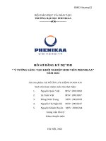 Start up dự án xe đồ ăn lưu động