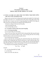 Tối ưu hóa hệ thống cấp thoát nước và môi trường phần 2