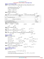 Thuvienhoclieu com cac dang toan 9 bai 1 can bac hai