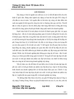 Hoàn thiện kế toán chi phí sản xuất và tính giá thành sản phẩm xây lắp tại công ty xây dựng trường giang