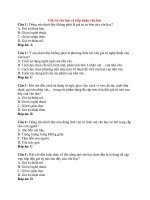 Trắc nghiệm ngữ văn lớp 12 có đáp án bài  (15)