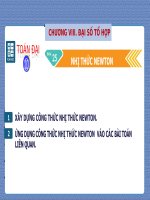 Thuvienhoclieu com ga pp toan 10 kntt bai 25 nhi thuc newton