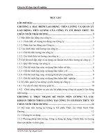 Kế toán tiền lương và các khoản trích theo lương tại công ty cp thức ăn chăn nuôi thái dương