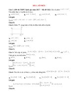 Trắc nghiệm toán lớp 12 có đáp án bài  (8)