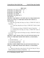 Tổ chức công tác kế toán bán hàng tại công ty tnhh một thành viên thuốc lá thanh hóa