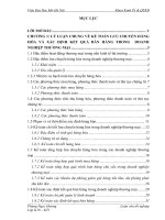 Kế toán lưu chuyển hàng hóa và xác định kết quả bán hàng