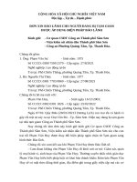 Đơn xin bảo lãnh cho người đang bị tạm giam được áp dụng biện pháp bảo lãnh