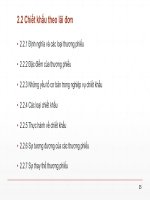 Bài giảng toán kinh tế 2 chương 2 2   trường đh bách khoa hà nội