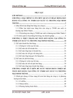 Tổ chức công tác kế toán bán hàng và xác định kết quả bán hàng tại công ty tnhh sản xuất và thương mại minh thành