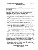 Hoàn thiên kế toán bán hàng và xác định kết quả kinh doanh tại công ty tnhh sản xuất thương mại và dịch vụ vận tải cường phát