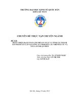 Hoàn thiện hạch toán chi phí sản xuất và tính giá thành sản phẩm xây lắp tại công ty tnhh kết cấu thép đầu tư và xây lắp thuận phát