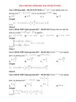 Trắc nghiệm toán lớp 12 có đáp án bài  (11)