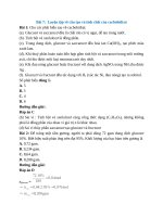 Trắc nghiệm hóa học lớp 12 có đáp án bài  (29)