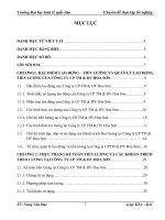 Hoàn thiện kế toán tiền lương và các khoản trích theo lương tại công ty cổ phần thương mại  dịch vụ hoa sơn