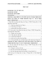 Hoàn thiện kế toán bán hàng tại công ty tnhh thương mại và xuất nhập khẩu thịnh phát