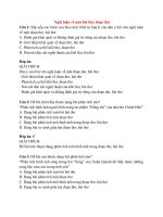 Trắc nghiệm ngữ văn lớp 12 có đáp án bài  (29)