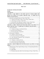 Hoàn thiện kế toán bán hàng tại công ty cổ phần thương mại và thiết bị văn phòng thanh thảo