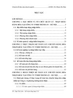 Hoàn thiện kế toán lưu chuyển hàng hóa nhập khẩu tại công ty tnhh thành an – hà nội