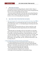 Đề cương ôn tập môn khai thác tàu