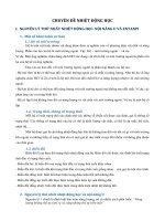 Lý thuyết nhiệt động