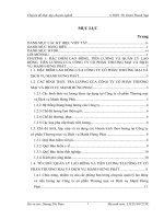 Hoàn thiện kế toán tiền lương và các khoản trích theo lương tại công ty cổ phần thương mại và dịch vụ mạnh hưng phát