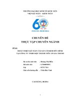 Hoàn thiện kế toán tài sản cố định hữu hình tại công ty tnhh một thành viên  135 gia thành