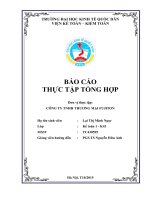 Tổ chức bộ máy kế toán và hệ thống kế toán tại công ty tnhh thương mại fujiton