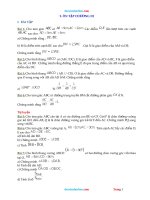 Thuvienhoclieu com bai tap hinh lop 8 on tap chuong tam giac dong dang