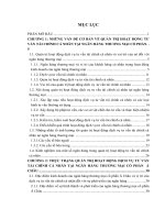 Tăng cường quản trị hoạt động dịch vụ tư vấn tài chính tại  ngân hàng thương mại cổ phần á châu