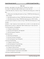 Hoàn thiện kế toán doanh thu, chi phí và xác định kết quả kinh doanh tại công ty tnhh phát triển thương mại và xnk việt hàn