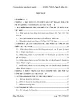 Hoàn thiện kế toán doanh thu, chi phí, xác định kết quả kinh doanh tại công ty cổ phần cac việt nam