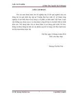 Kế toán tài sản cố định tại công ty cổ phần cơ điện lạnh việt nam