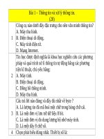 Đề cương ôn giữa kỳ tin 10