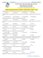 Đề số 2  thpt chuyên hùng vương   phú thọ   lần 1   2023