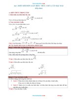 Thuvienhoclieu com pp giai toan 9 bien doi don gian bieu thuc chua can bac hai tt