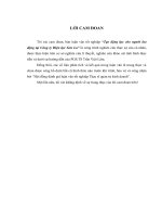 Tạo động lực cho người lao động tại công ty điện lực sơn la