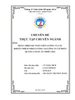 Hoàn thiện kế toán tiền lương và các khoản trích theo lương tại công ty cổ phần quảng cáo in ấn thiên trà