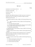 Hoàn thiện kế toán chi phí sản xuất và tính giá thành sản phẩm tại công ty cổ phần cơ khí xây dựng thương mại việt nam