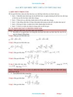 Thuvienhoclieu com pp giai toan 9 rut gon bieu thuc chua can thuc bac hai