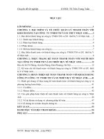 Hoàn thiện kế toán thanh toán với khách hàng tại công ty tnhh tm  sx thiết bị y tế nhật anh