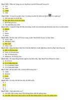 Gửi ôn tin 12 cuối kì 1