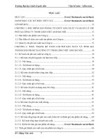 Hoàn thiện kế toán chi phí sản xuất và tính giá thành sản phẩm tại công ty tnhh linh việt anh hà nội