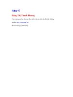 Như ý   đặng thị thanh hương