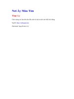 Nơi ấy màu tím   thục ly