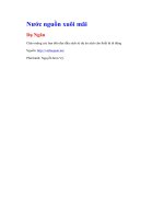 Nước nguồn xuôi mãi   dạ ngân