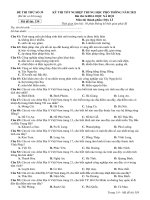 39  đề thi thử tn thpt 2021   môn địa lí   đề 39   de