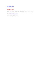 Nhận ra   minh lam